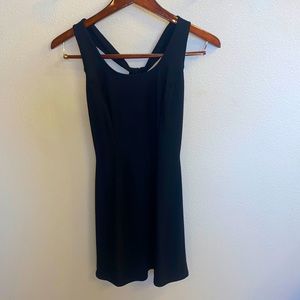 Black Dress with Loop Thru Top.